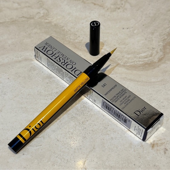 Host Pick 🎉Dior Diorshow On Stage Liner - 541 Matte Yellow - Picture 1 of 8